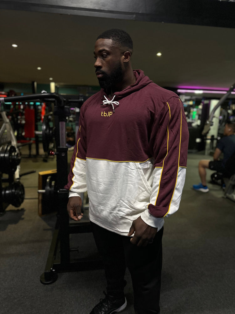 
                  
                    Maroon & White 2 Tone Pullover Hoodie
                  
                