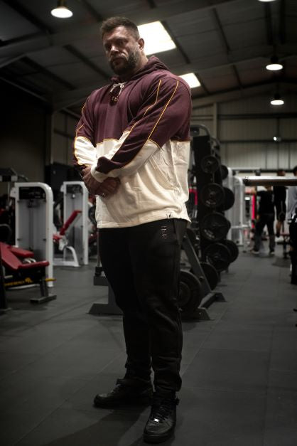 
                  
                    Maroon & White 2 Tone Pullover Hoodie
                  
                